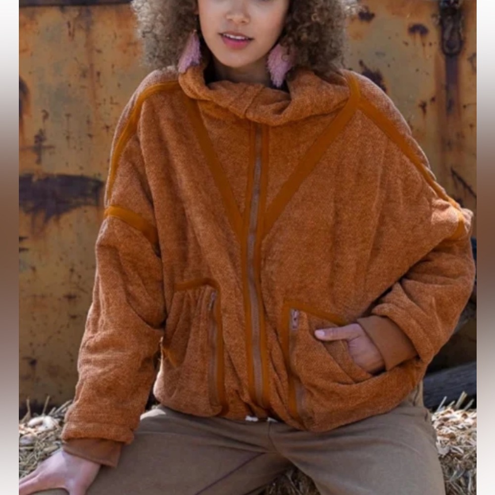 POL Plush Quilted Jacket